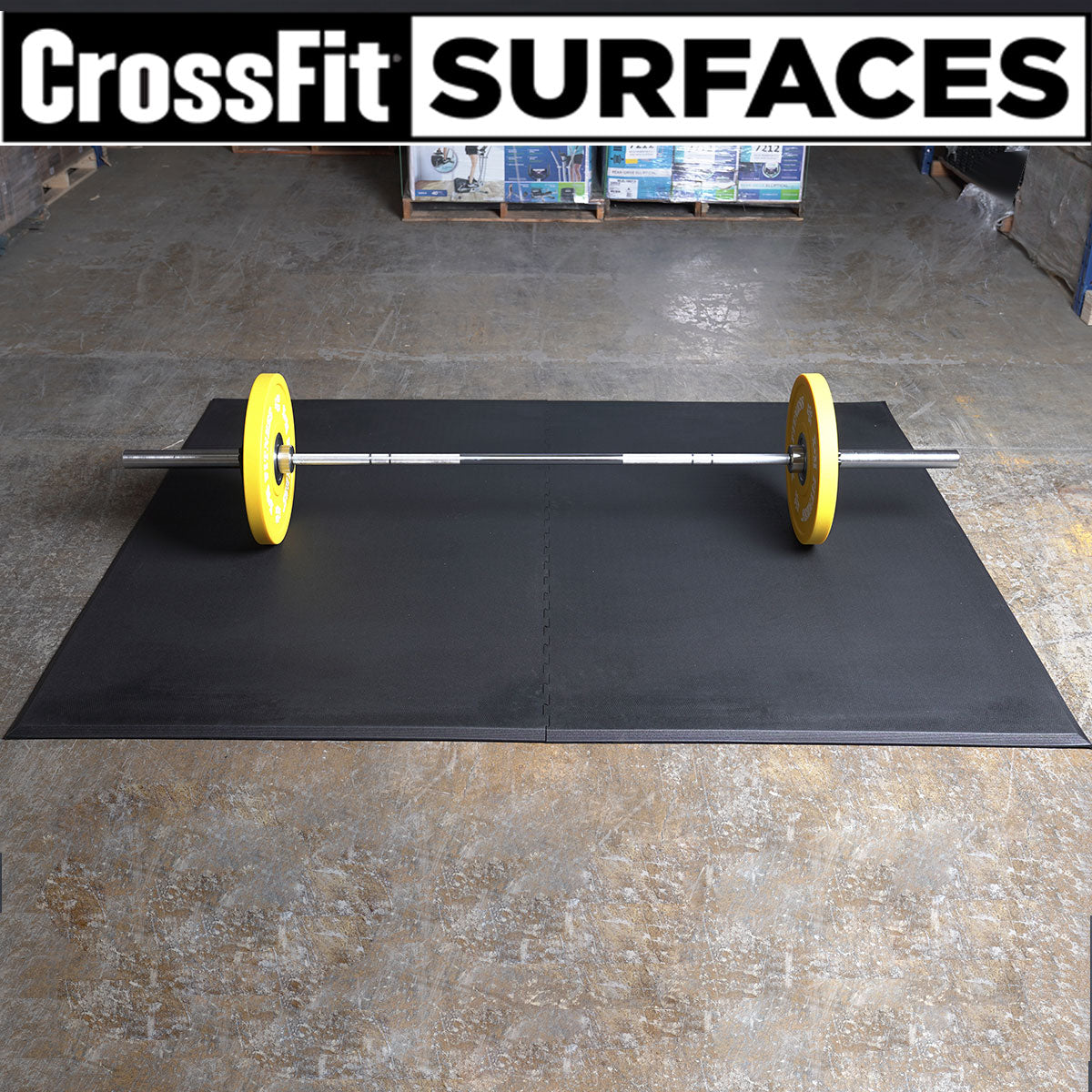 CrossFit Power Platform - Heavy Duty Weightlifting Equipment for Home & Gym - Perfect for Strength Training, Powerlifting & Functional Fitness Workouts