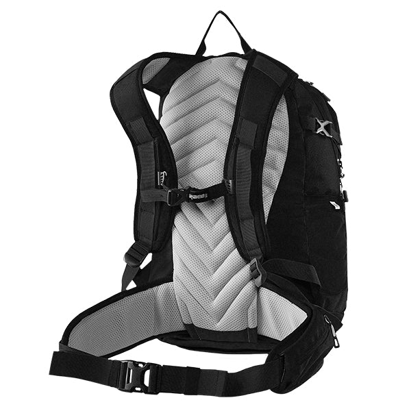 Caribee Trek 32L Black Hiking Backpack - Lightweight Waterproof Travel Daypack for Outdoor Adventures, Camping & Commuting