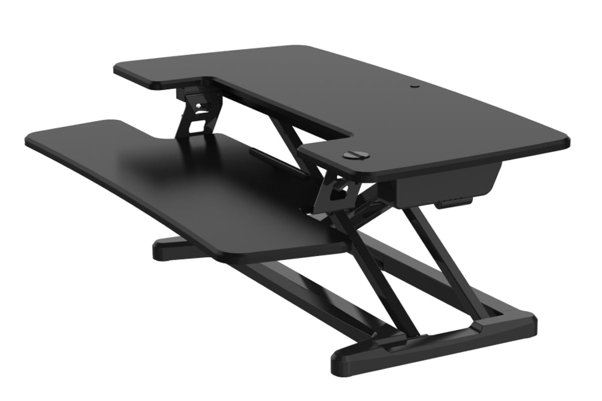 Sonic Poptop Riser - Medium Height Adjustable Laptop Stand for Desk, Ergonomic Computer Riser for Home & Office Workspace, Compatible with MacBook, iPad, and All Laptops - Perfect for Work, Study, and Gaming