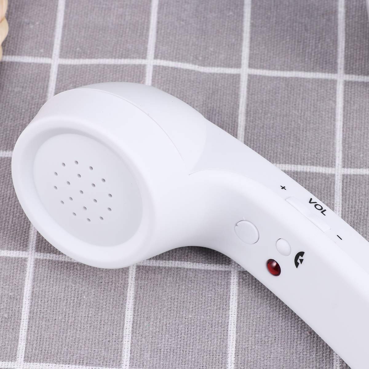 Vintage Retro Telephone Handset with 3.5mm Jack - Universal Cell Phone Receiver for iPhone & Android - Perfect for Hands-Free Calling, Gaming, and Online Meetings