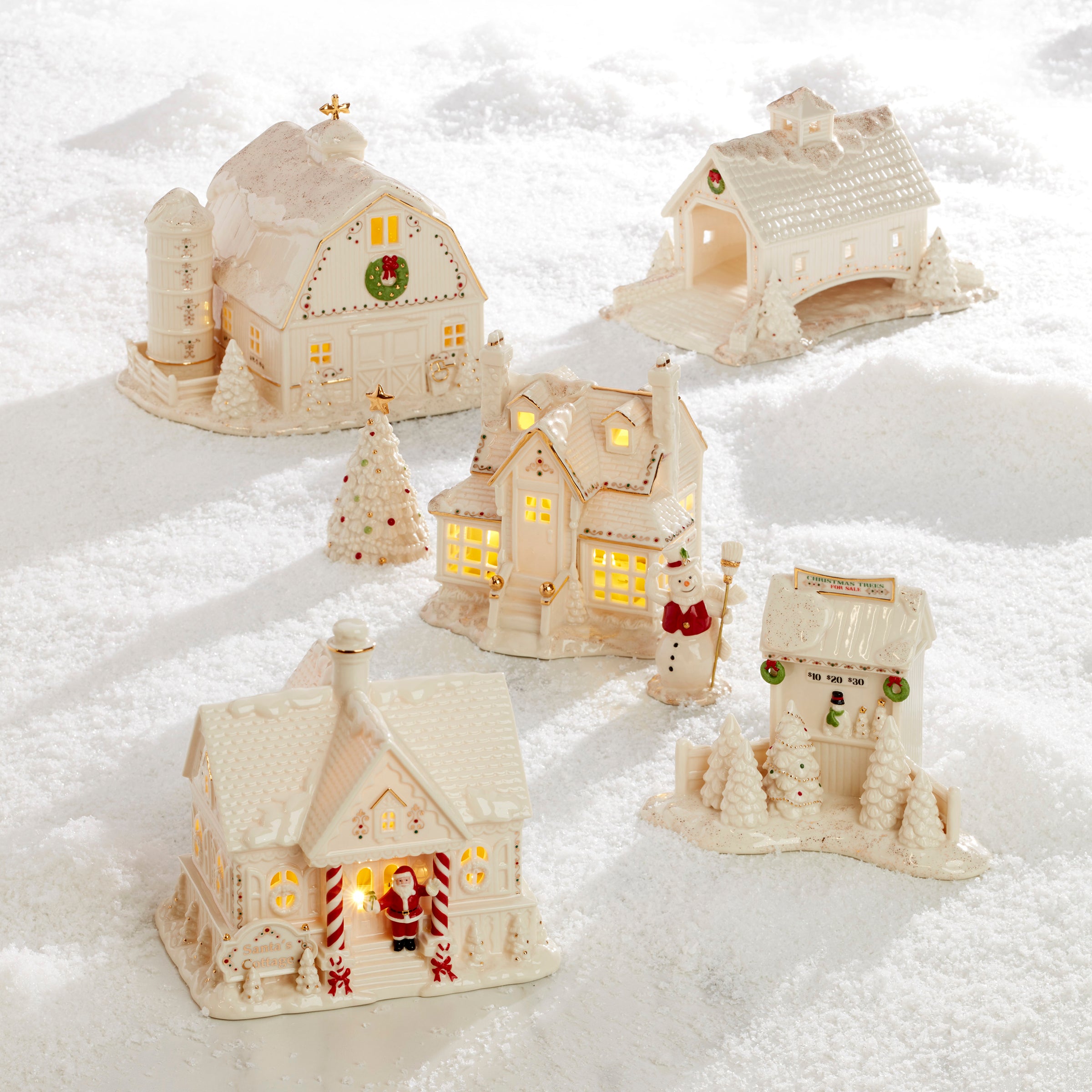 Mistletoe Park 3-Piece Starter Set for Christmas Decorations - Perfect for Holiday Home Decor, Party Supplies & Festive Gift Giving