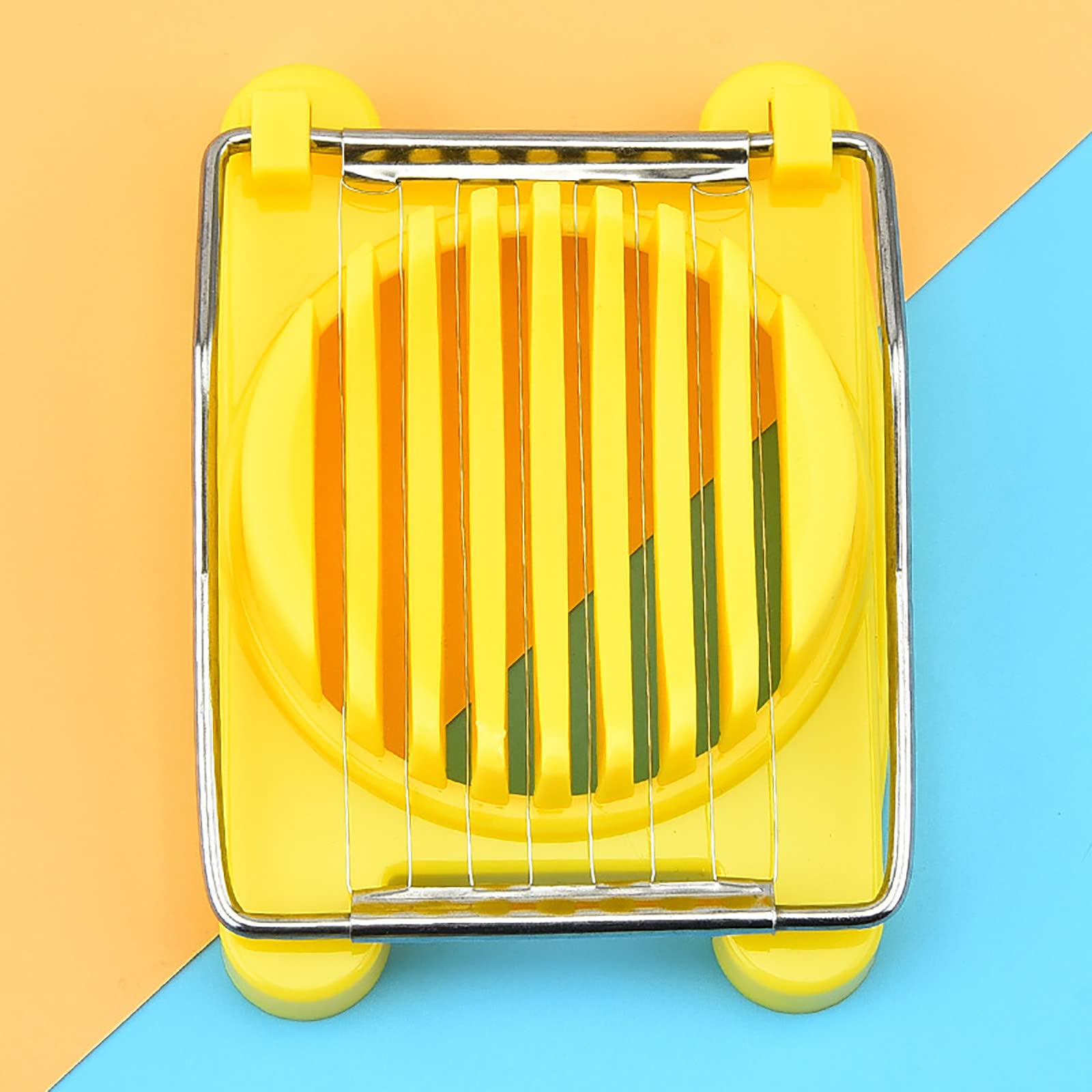 Premium Egg Slicer - Stainless Steel Multi-Functional Egg Cutter for Perfectly Sliced Boiled Eggs | Ideal for Kitchen, Restaurant & Meal Prep | Great for Salads, Sandwiches & Breakfast Platters