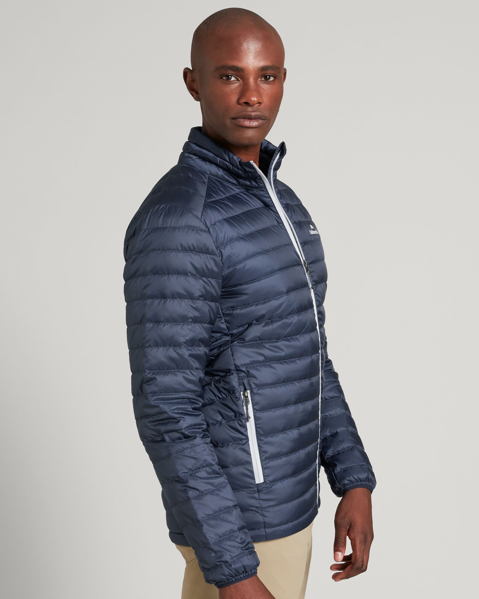 Men's Heli 600 Fill Lightweight Down Jacket - Waterproof Winter Coat for Hiking & Outdoor Activities - Midnight Navy