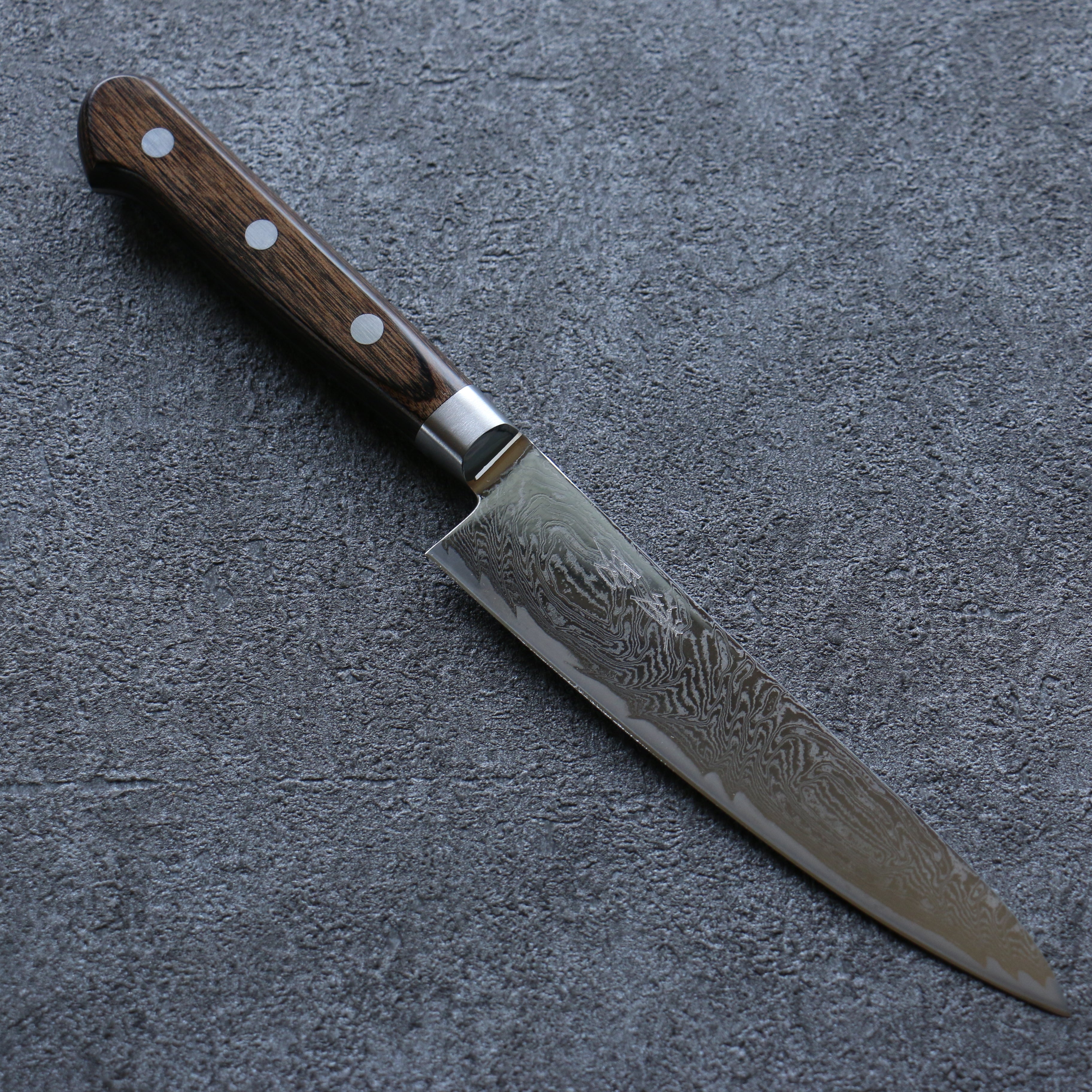 Premium Seisuke Nami AUS10 Damascus Petty Knife 5.3