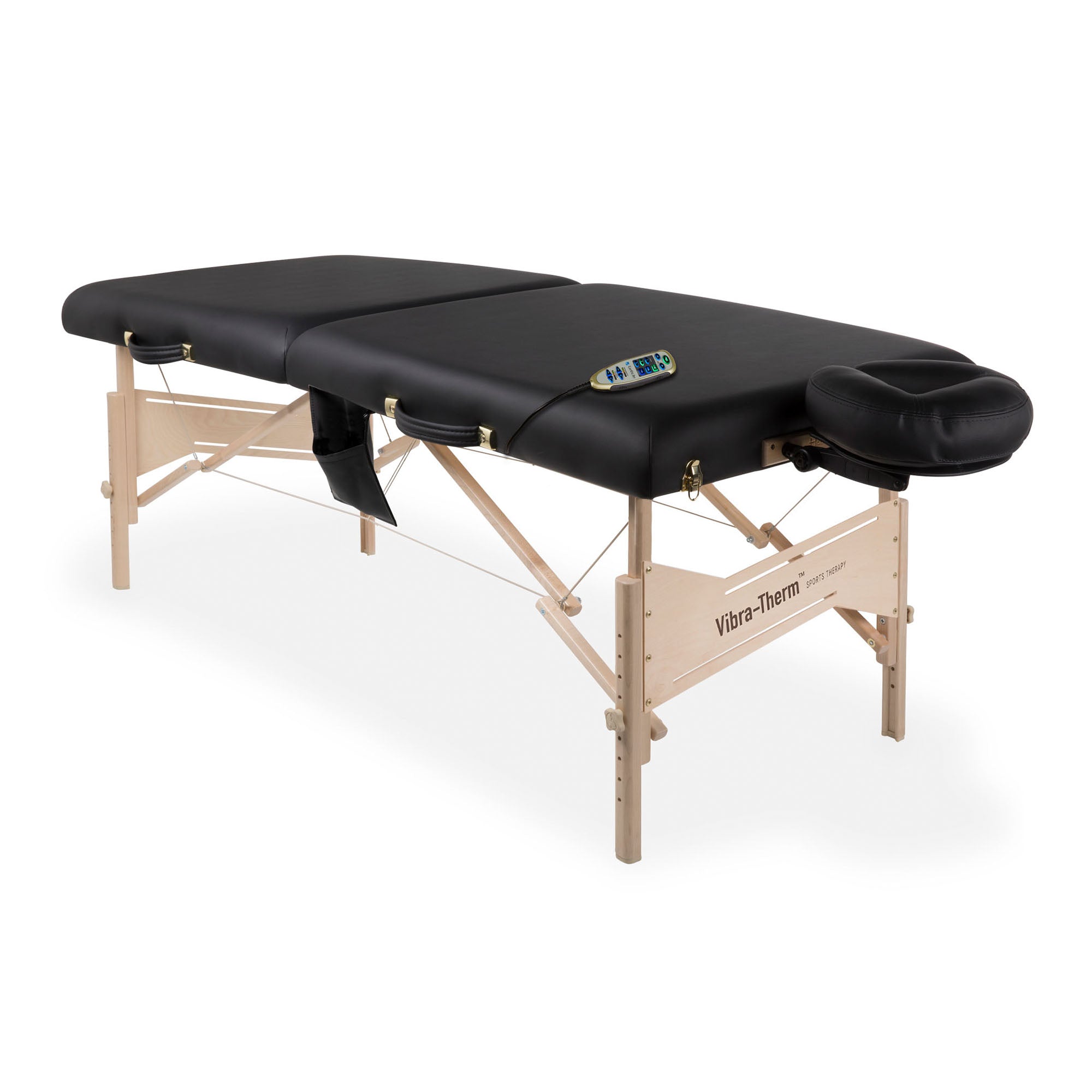 Earthlite Vibra Therm Professional Sports Therapy Massage Table - Portable & Adjustable for Chiropractors, Physical Therapists, and Home Use - Perfect for Sports Injury Recovery & Deep Tissue Massage