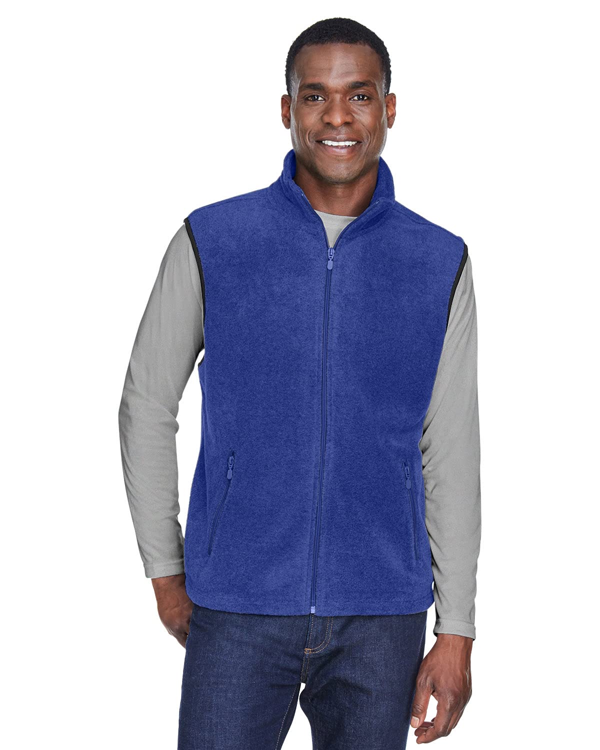 Men's Lightweight Fleece Vest for Outdoor Hiking & Casual Wear - Warm Winter Layering for Camping, Running & Daily Use