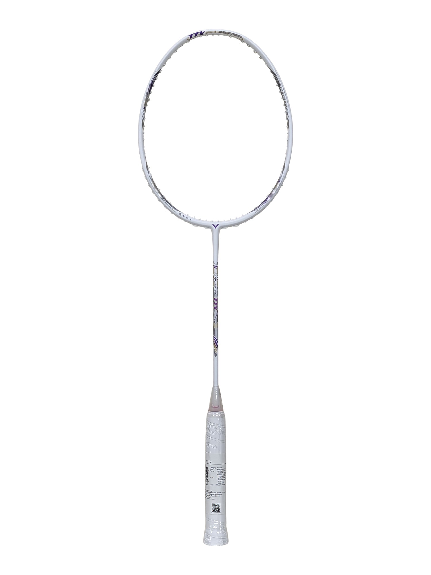 Victor Thruster TK TTY A Tai Tzu Ying Signature Badminton Racket - Professional Carbon Fiber Badminton Racket for Advanced Players - Perfect for Tournaments & Training Sessions