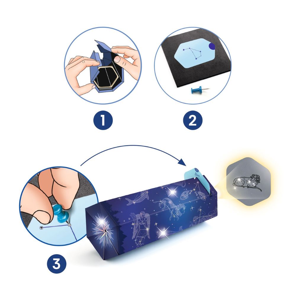 DIY Constellation Viewer Kit for Kids - Create & Explore Star Patterns - Perfect for Astronomy Enthusiasts & Classroom Learning
