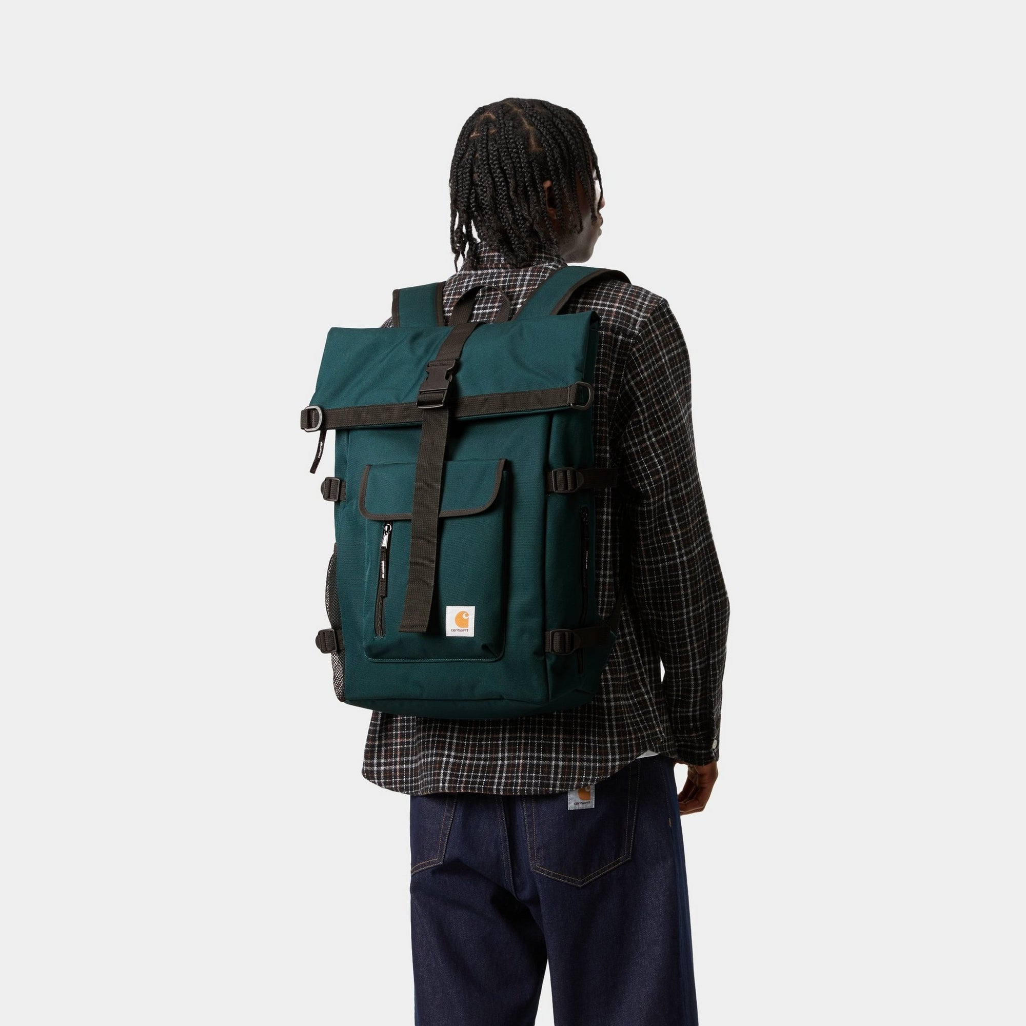 Philis Backpack for Women & Men - Waterproof Travel Backpack with Laptop Compartment | Deep Lagoon Blue | Perfect for Hiking, School, Work & Daily Commute