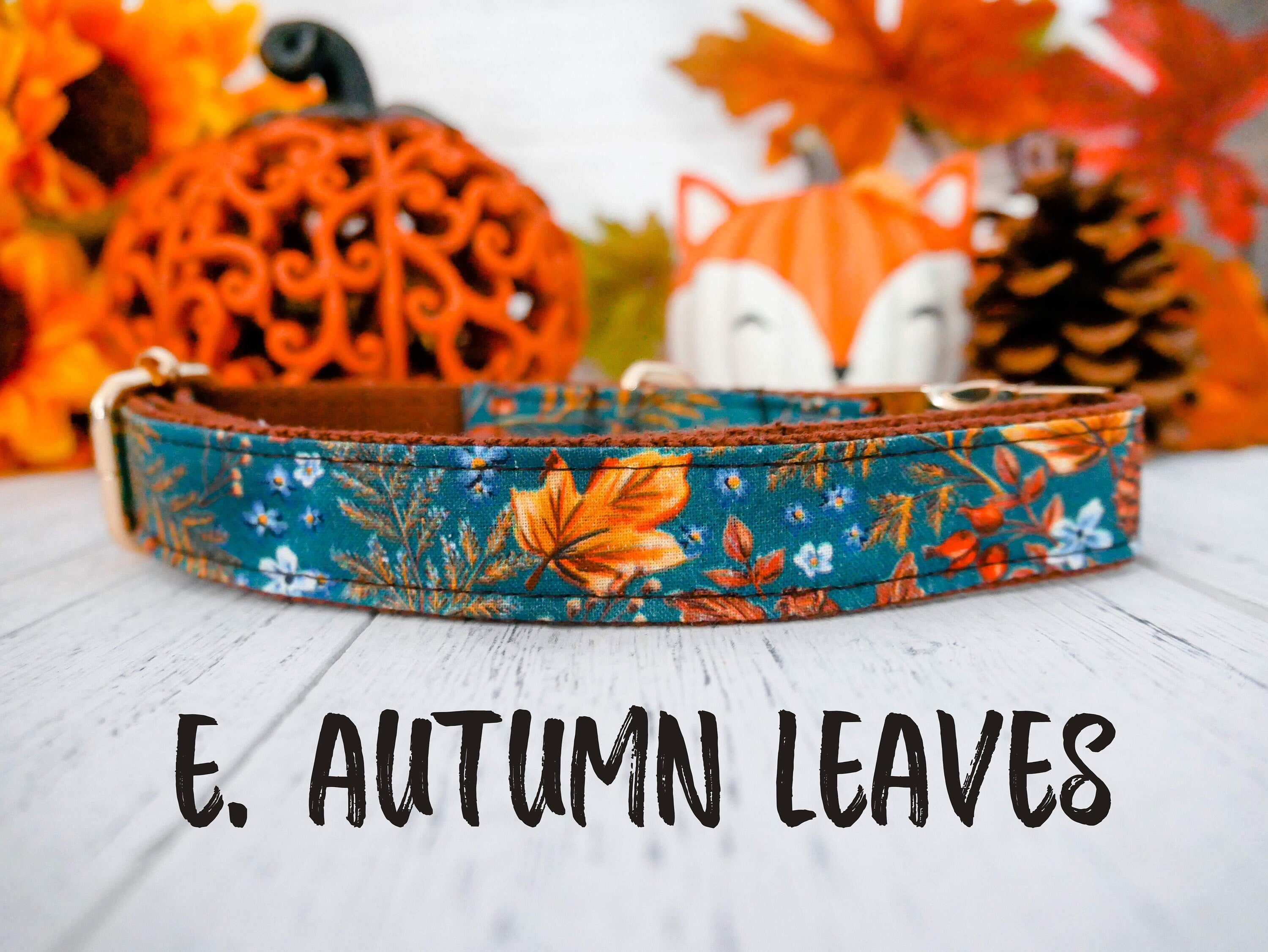 Thanksgiving Dog Collar - Festive Fall Pet Collar for Small Medium Large Dogs - Adjustable & Comfortable for Autumn Walks and Holiday Photos