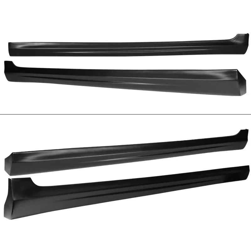 2006-2013 Lexus IS250 IS350 S Style Matte Black Side Skirts - Unpainted PP Material - Perfect for Car Upgrades & Customization - Enhance Your Lexus Styling for Sporty Look