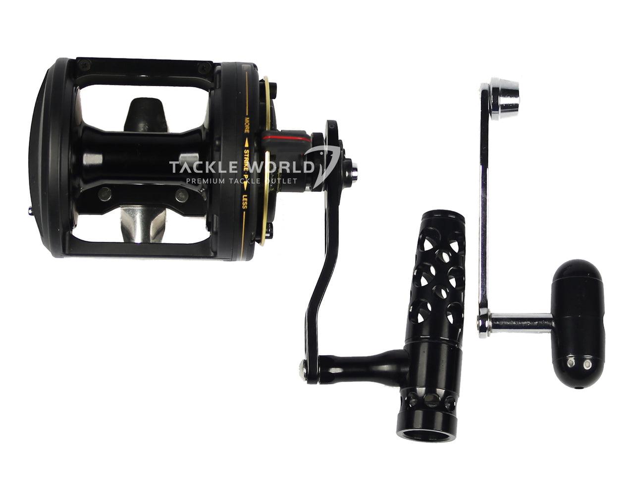 Jigging World Power Handle Upgrade for Shimano TLD 15 Lever Drag Reels - Heavy Duty Fishing Gear for Saltwater & Offshore Angling