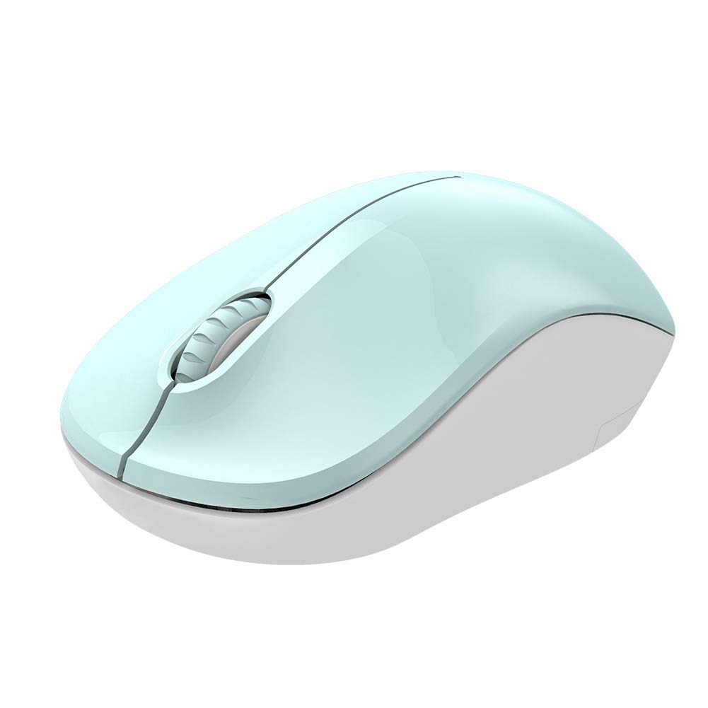 2.4G Wireless Mouse, 1600 DPI Slim Silent Gaming Mouse for PC Laptop - Home Office Use