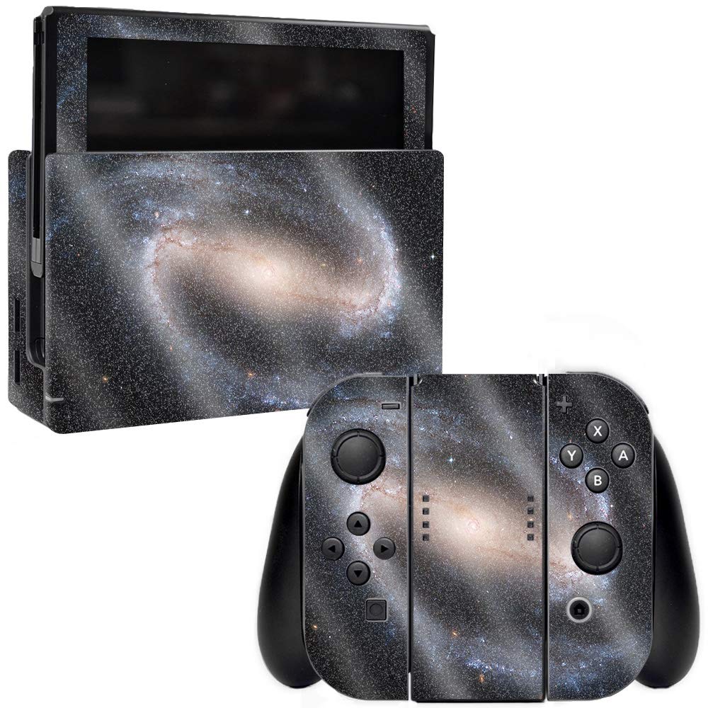 MightySkins Glossy Glitter Skin Cover for Nintendo Switch - Eridanus Design | Protective & Durable High-Gloss Finish | Easy to Apply, Remove & Change Styles | Made in USA | Perfect for Gaming, Travel & Customization