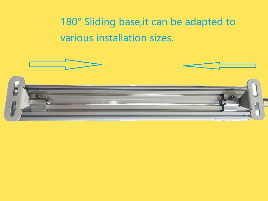 8 Inch Explosion Proof LED Work Light - 24V Waterproof Machine Tube Lighting for CNC, Drilling, Lathe & Milling - Durable Industrial Shop Lamp for Harsh Environments (8