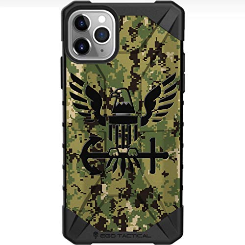 Navy Logo on Working Uniform Camo