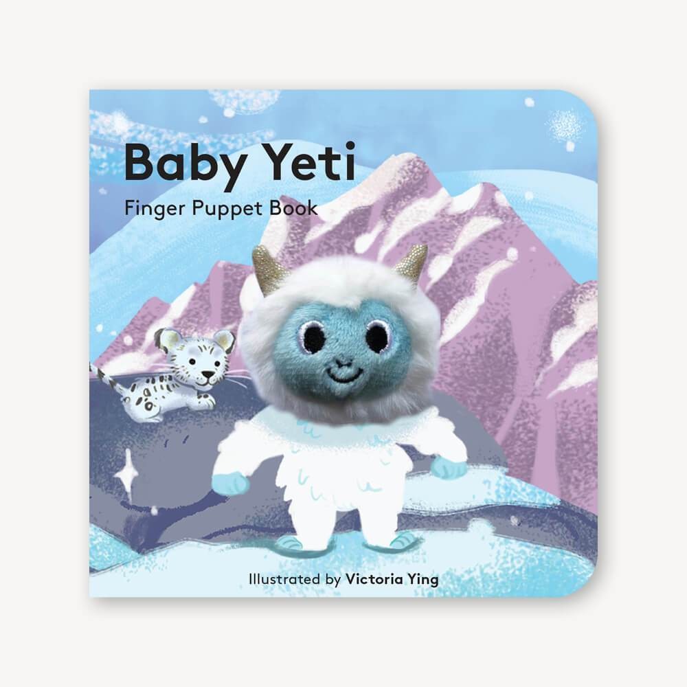 Baby Yeti Finger Puppet Board Book - Interactive Storytime Fun for Toddlers & Preschoolers