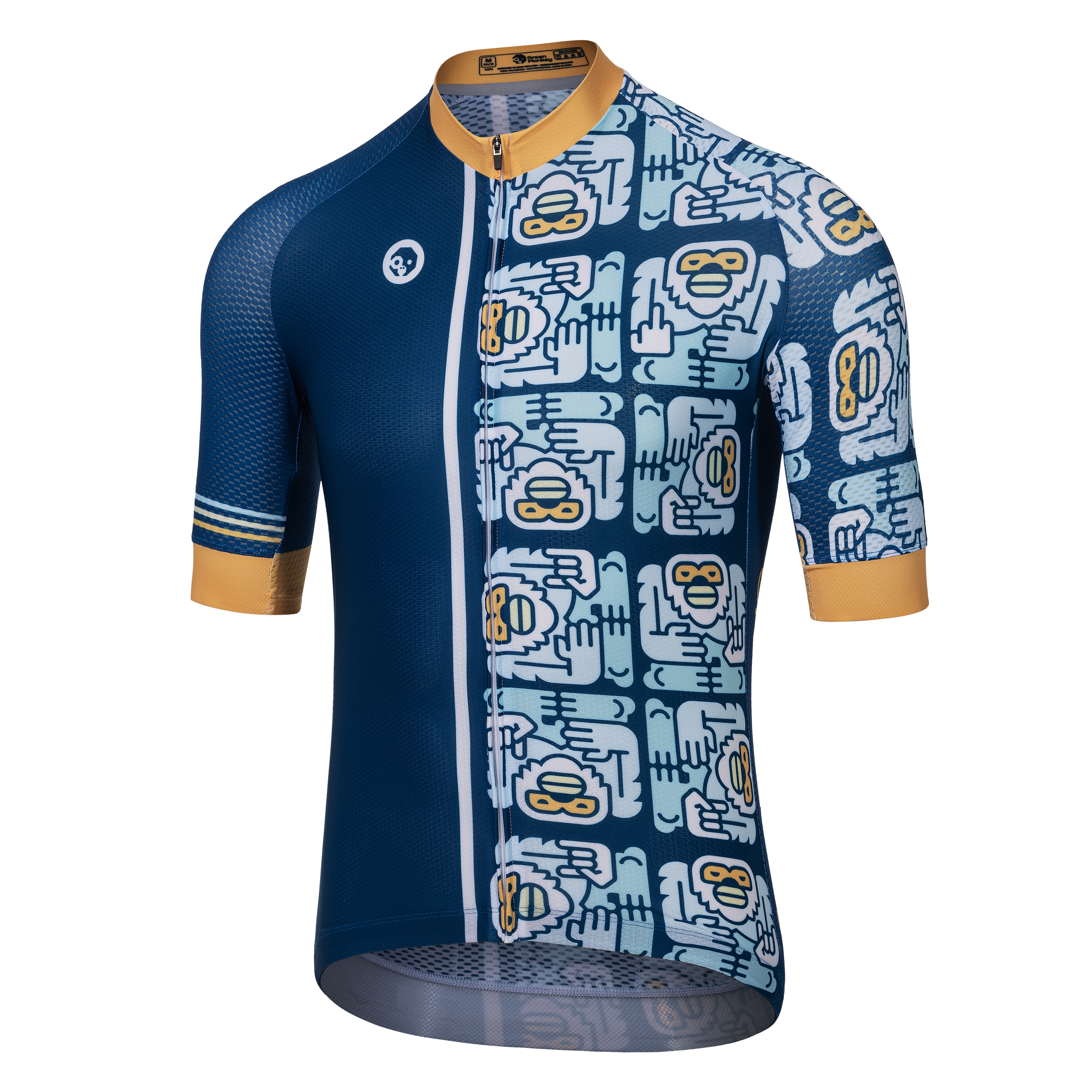 Custom Sasquatch Cycling Jersey - Breathable & Moisture-Wicking Bike Shirt for Men & Women - Perfect for Road Biking, Mountain Cycling & Outdoor Adventures