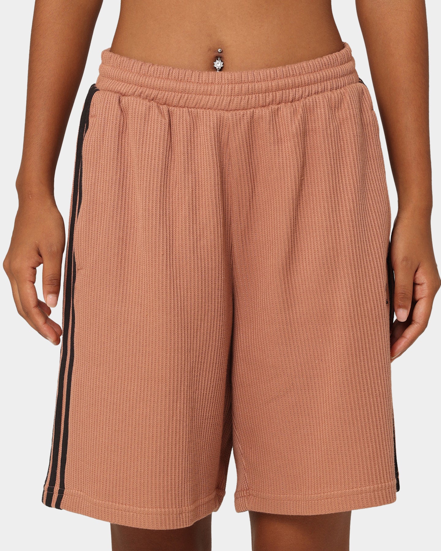 Adidas Women's Bermuda Shorts - Athletic Casual Stretch Comfort Fit Workout Running Yoga Lounge Wear for Summer Outdoor Activities