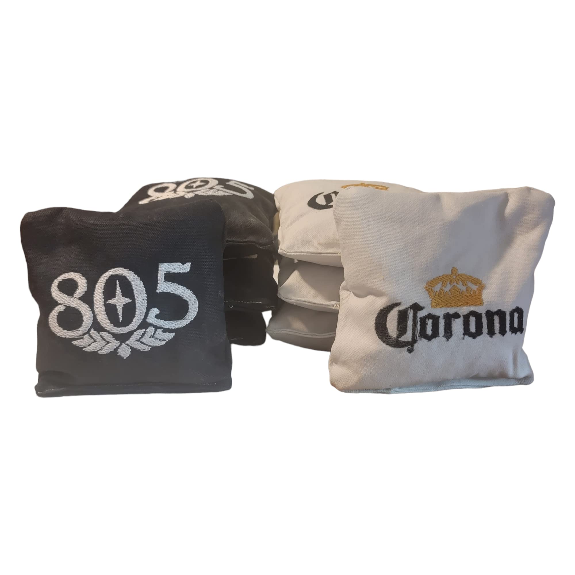 Premium Beer Themed Cornhole Bags Set of 8 - Durable Bean Bags for Outdoor Tailgate Parties, Backyard Games & BBQ Events