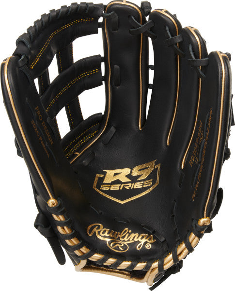Rawlings R93029 6BG 12.75 Inch Baseball Outfield Glove - Premium Leather for Youth & Adult Players - Perfect for Training, Games & Fielding Practice