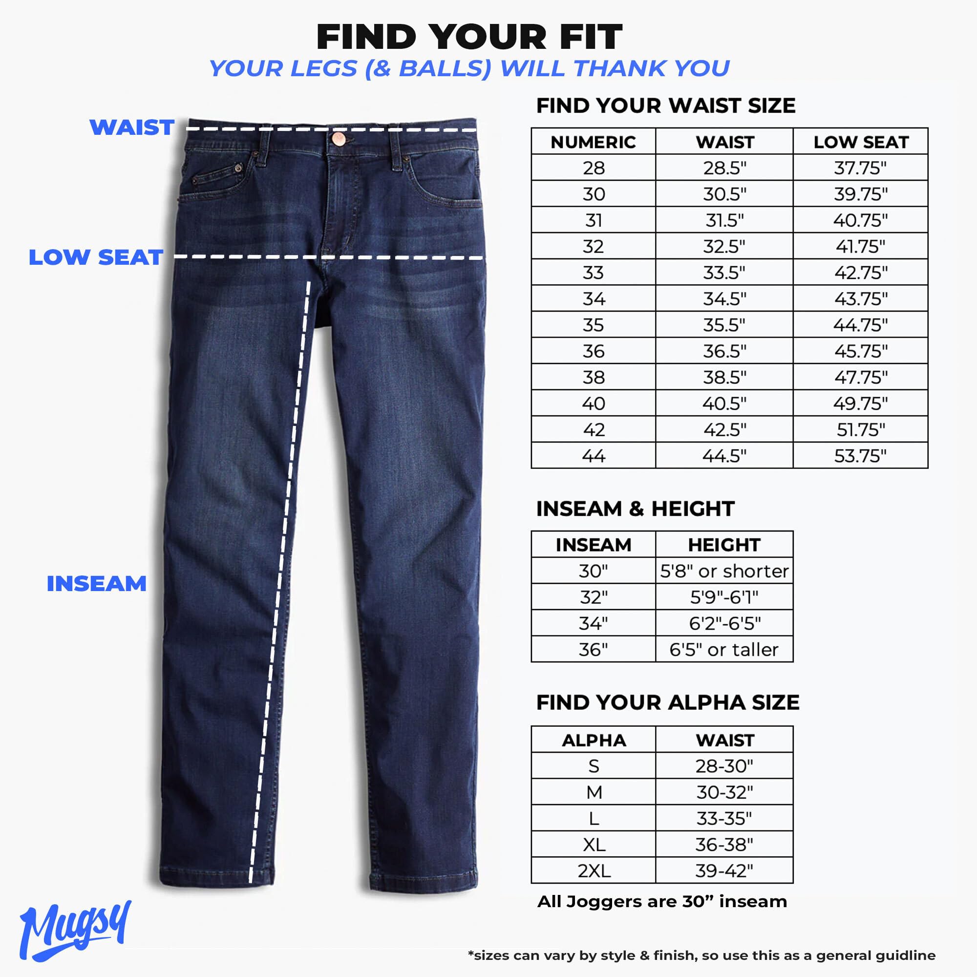 Men's Stretch Khaki Joggers | Classic Fit Chino Pants | Comfortable & Flexible | True to Size | Perfect for Casual Wear, Work & Travel