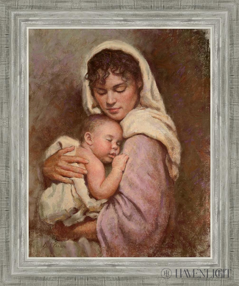 Mary S Son by Del Parson - Religious Wall Art Painting - Perfect for Home Decor, Church, and Sunday School Classroom