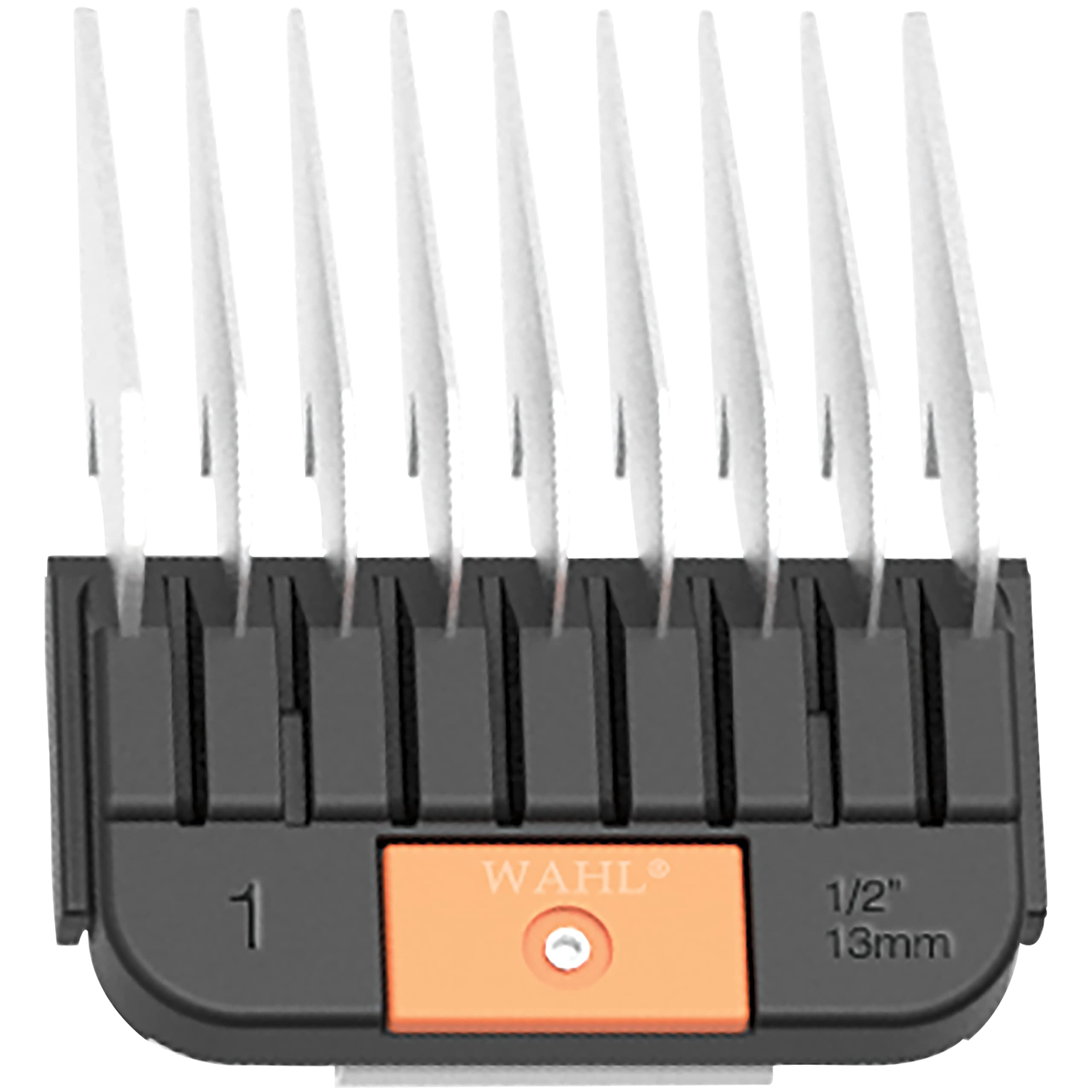WAHL Professional 1/2 Inch Pet Clippers with Stainless Steel Guide Comb - Detachable Blade Dog & Cat Grooming Kit (Model 3374-100, Orange) for Professional Groomers & Home Pet Care
