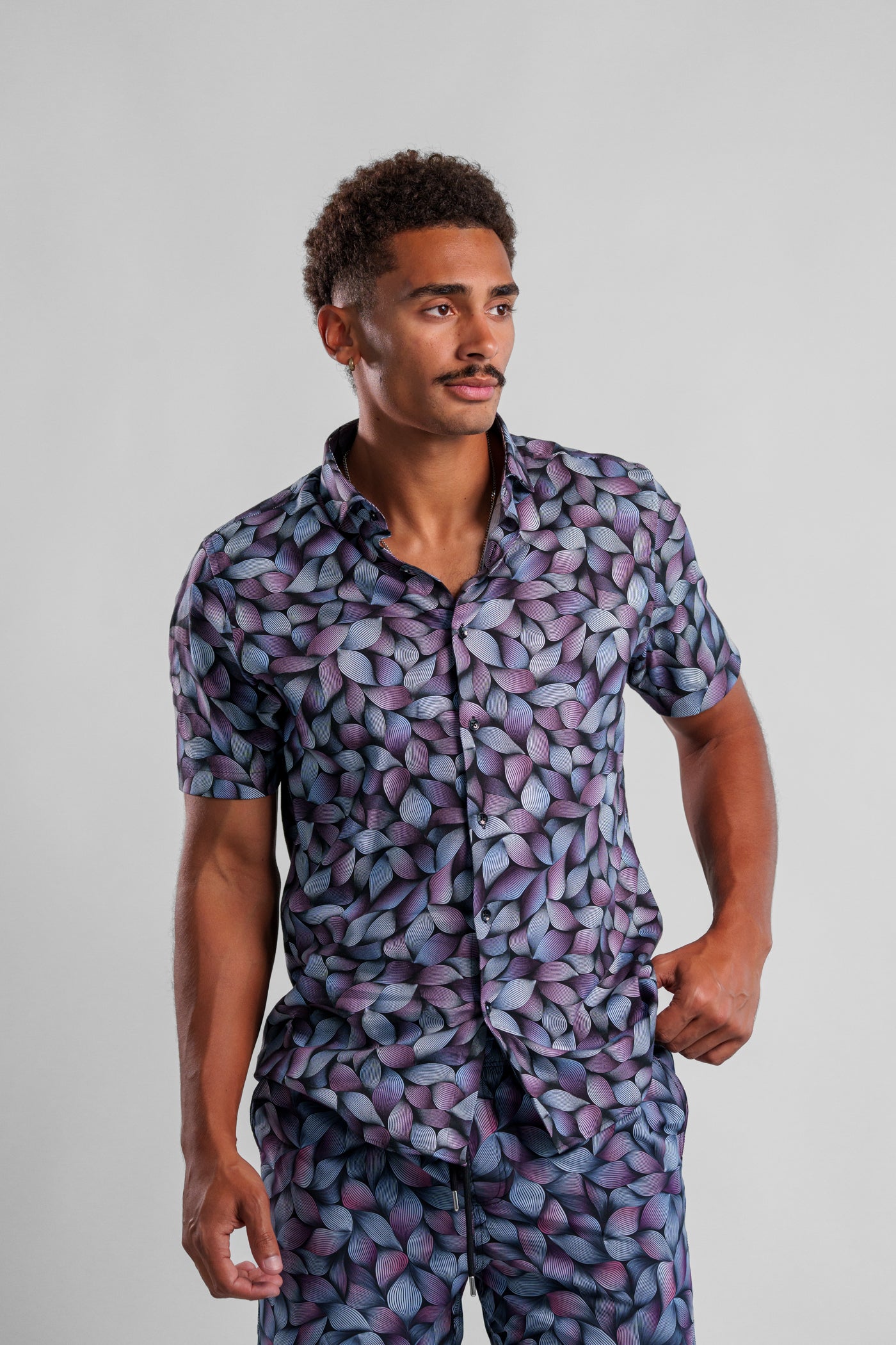 BAD TRIP Short Sleeve Shirt - Stylish Casual Men's T-Shirt for Summer Outings & Music Festivals