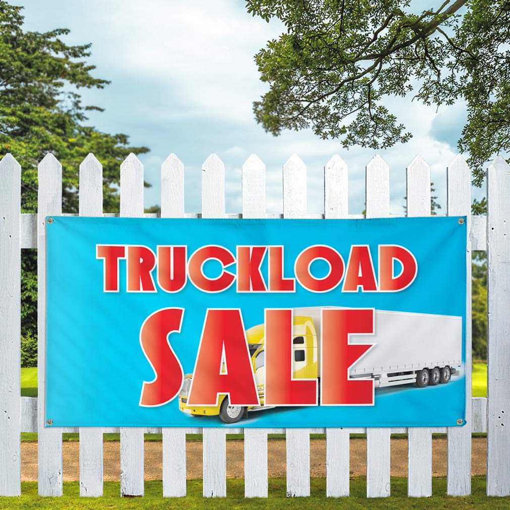 Vinyl Banner 48x96 Inches - Weatherproof Outdoor Advertising Sign with 8 Grommets for Business, Yard & Industrial Use | Multiple Sizes Available | Perfect for Trade Shows, Storefronts & Event Signage