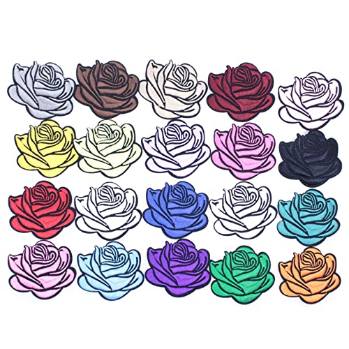 Large Black Rose 20pcs