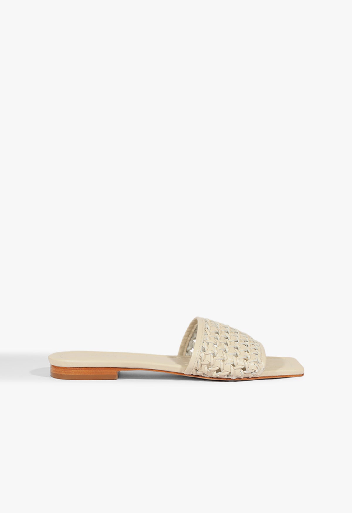 Juliet White Leather Flat Sandals for Women - Comfortable Summer Casual Shoes for Beach, Walking & Vacation