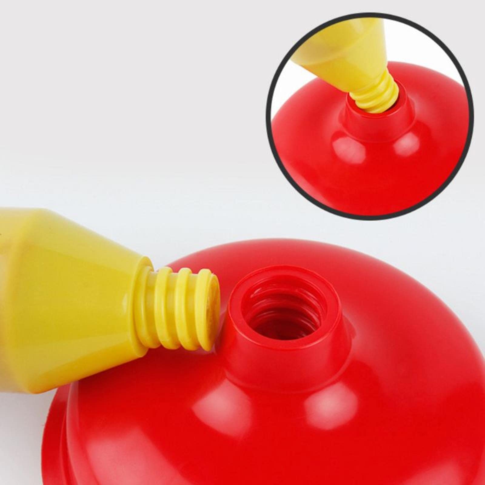 **Powerful Bathroom Clog Cleaner - Heavy Duty Toilet, Sink & Drain Blaster with Air Pump & Suction Cup - Unclog Pipes Fast - Ideal for Homes, Hotels & Commercial Use**