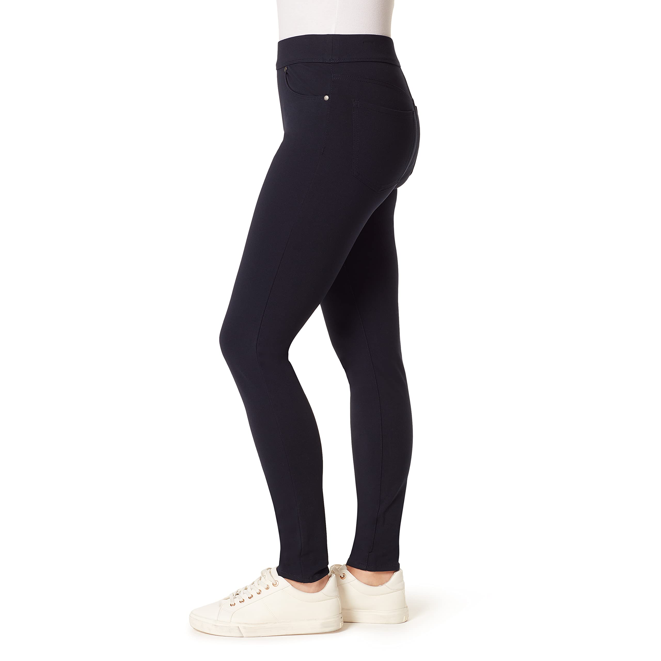 Gloria Vanderbilt Women's Avery Slim Pull-On Pants for Work & Casual