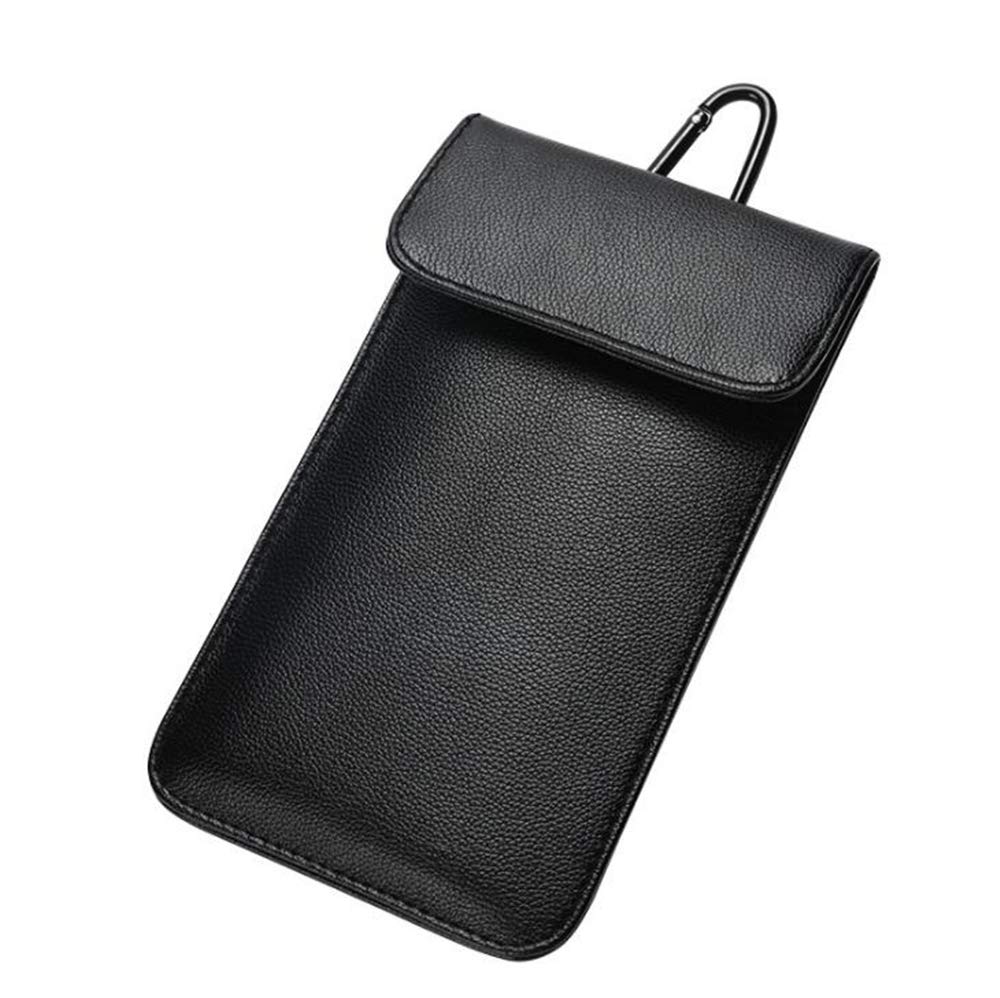Premium Faraday Bag for Phone & Keys - RFID Signal Blocking Pouch, Anti-Spying Anti-Tracking GPS Shielding Case for Passport, Wallet & Car Key FOB - Perfect for Privacy Protection, Travel Security & EMF Radiation Shielding