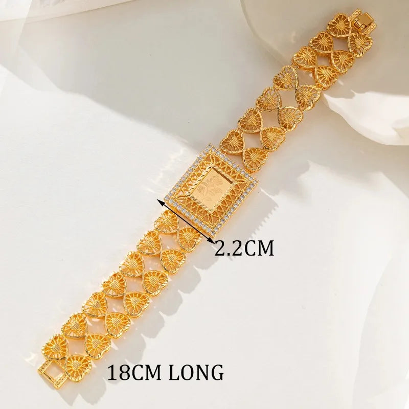 Golden Sun Bracelet for Women - 14K Gold Plated Boho Jewelry - Perfect for Summer, Beach & Festival Outfits