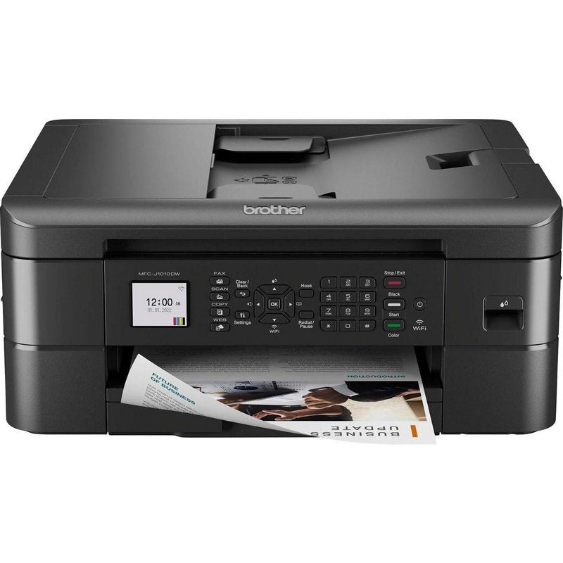 Brother MFC J1010DW Wireless All-in-One Inkjet Printer with Scanner, Copier & Fax | Home Office Printing, Scanning & Copying Solution
