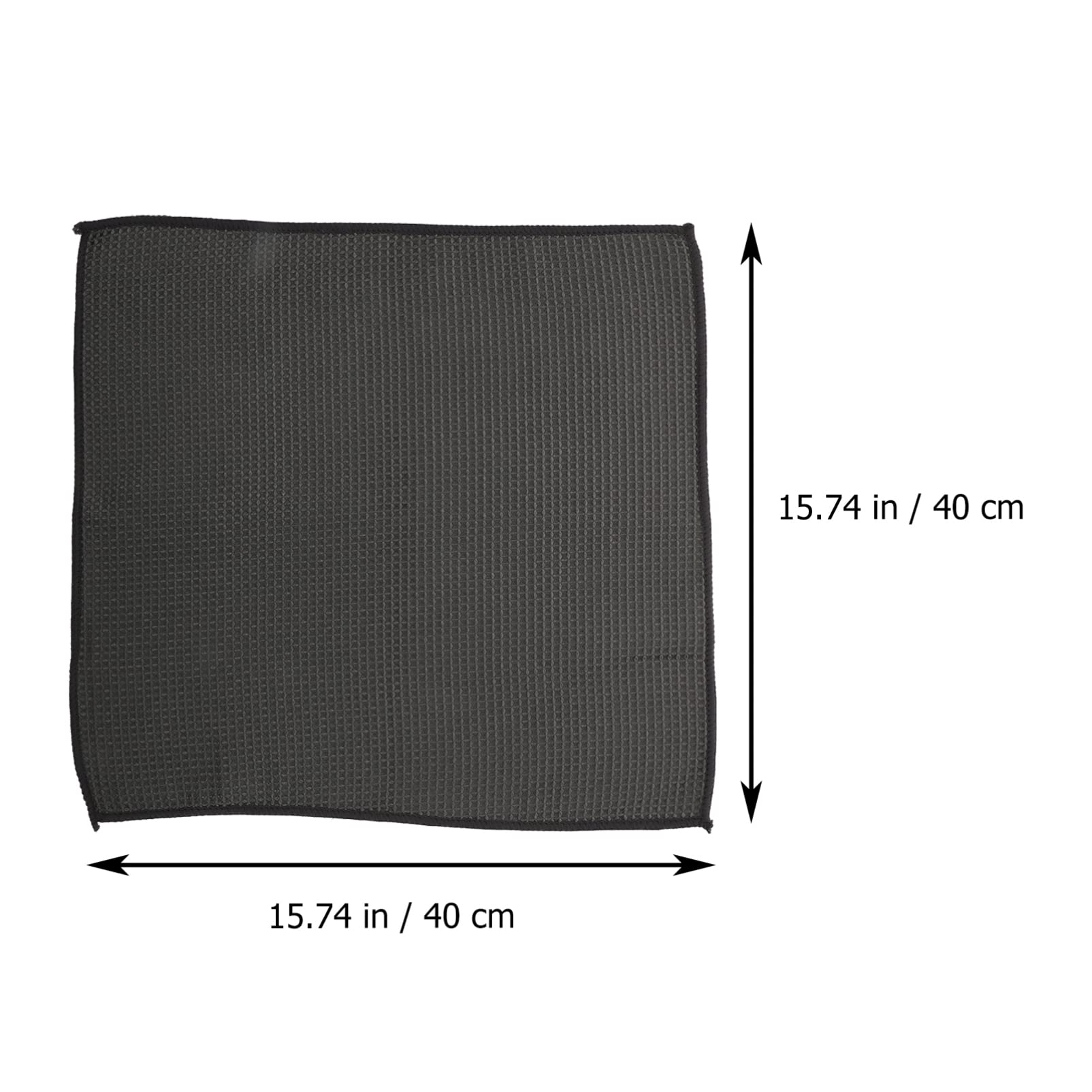 5pcs Soft Scouring Cloths for Kitchen, Car & Body Cleaning - Multipurpose Cleaning Rags for Home & Restaurant Use