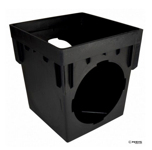 NDS 900 9x9 Basins with 2 Openings - Durable Drainage Solution for Landscaping & Yard Work