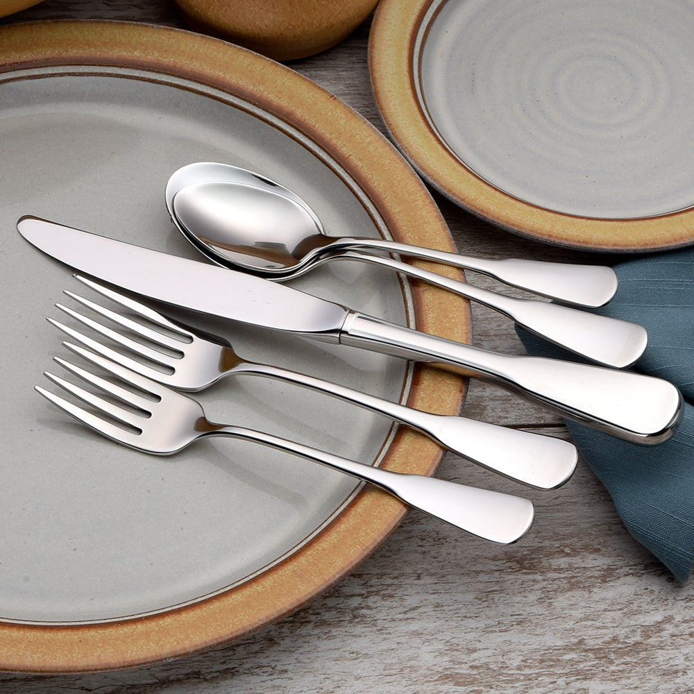 Susanna 65-Piece Dinnerware Set - Elegant Porcelain Plates, Bowls & Mugs for Family Dining, Parties & Entertaining