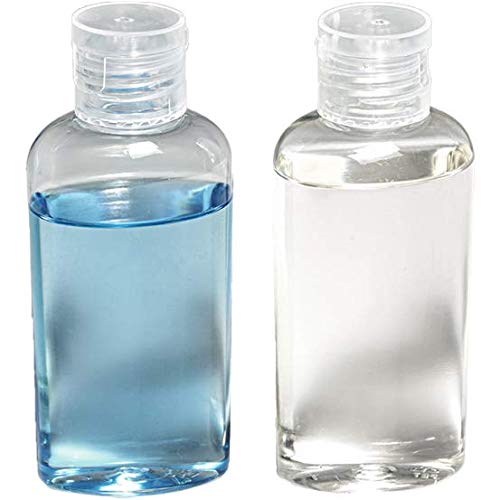 2 oz Plastic Travel Bottles Bulk (250 Count) - Refillable Hand Sanitizer, Shampoo, Lotion & Gel Containers for Travel, Toiletries & Personal Care - Perfect for Airplane Carry-On, Gym Bag & Vacation Essentials