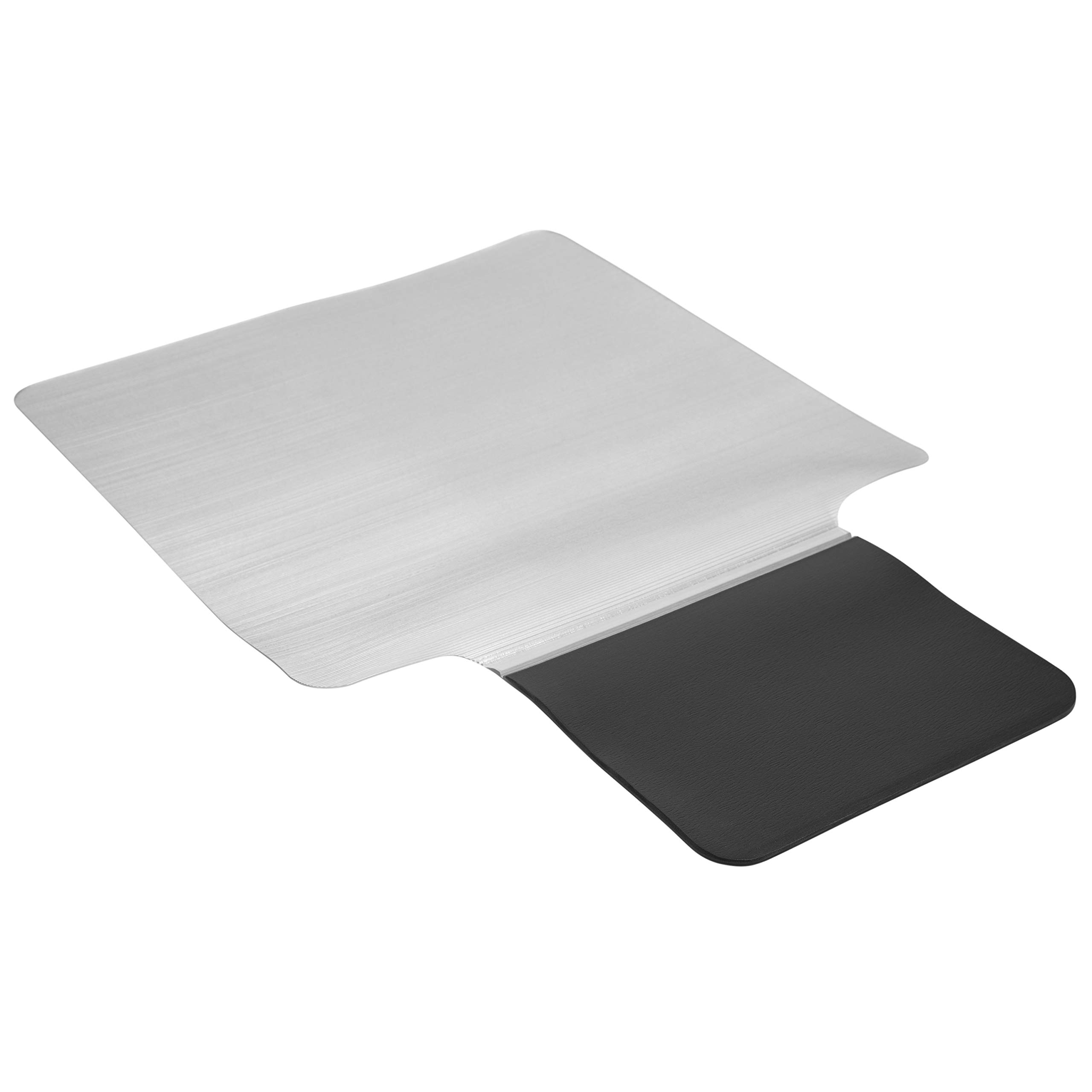 EMMA + OLIVER Ergonomic Sit or Stand Chair Mat with Hinged Cushioned Mat - Anti-Fatigue Floor Mat for Office & Home Use - Comfortable Support for Standing Desks & Long Work Hours
