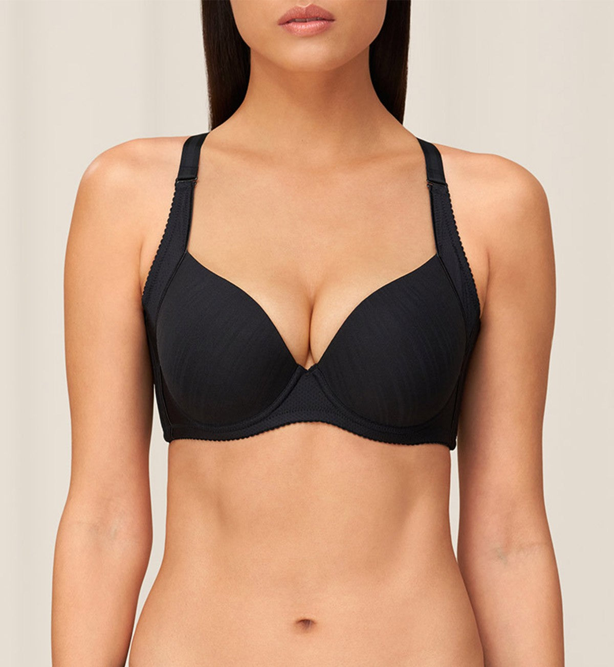 PURE INVISIBLE WIRED PADDED BRA - Seamless Comfort Push Up Underwire Bra for Women - Perfect for Everyday Wear, Workout & Special Occasions