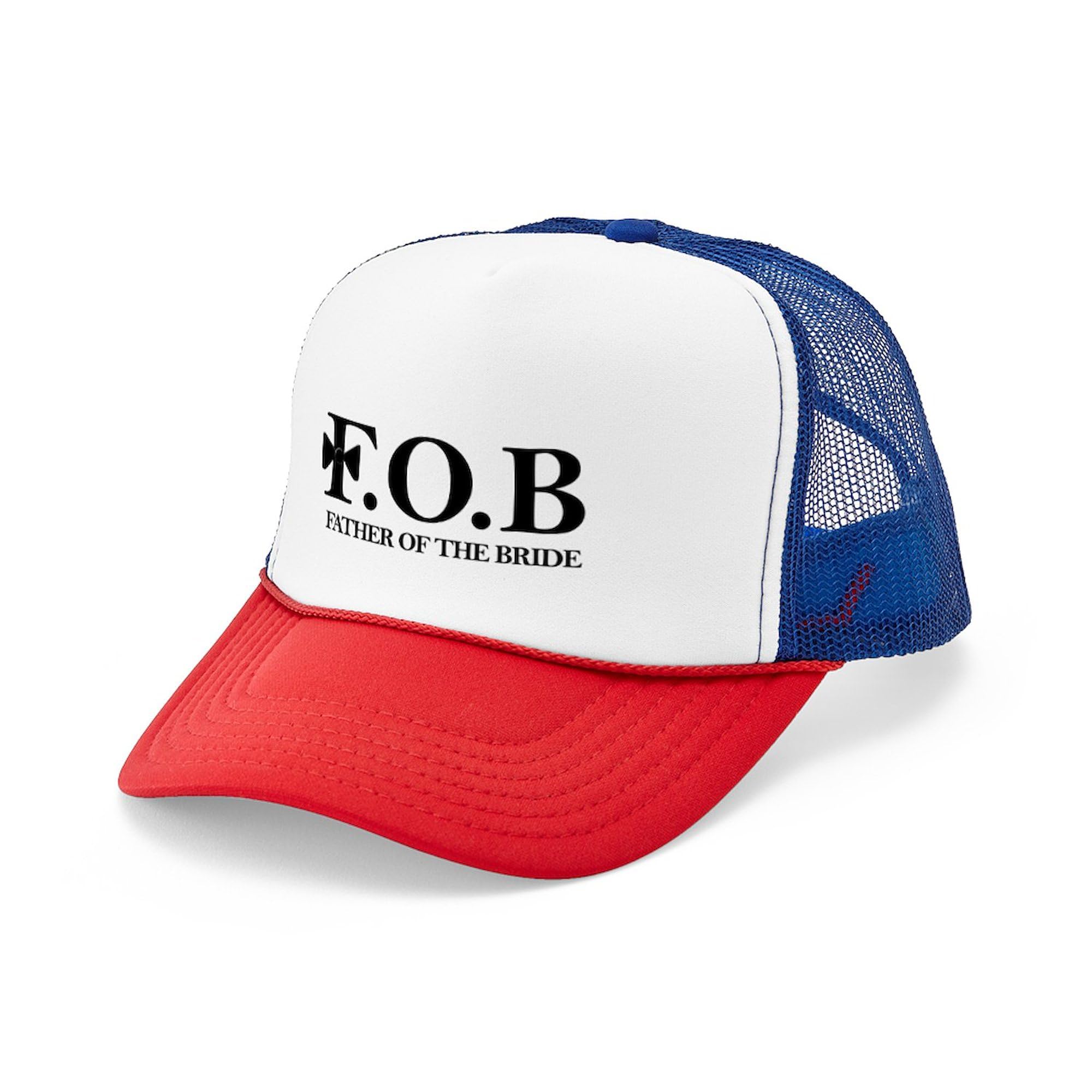 Father of The Bride Adjustable Snapback Trucker Hat - Custom Dad Gift for Wedding, Casual Wear & Outdoor Events