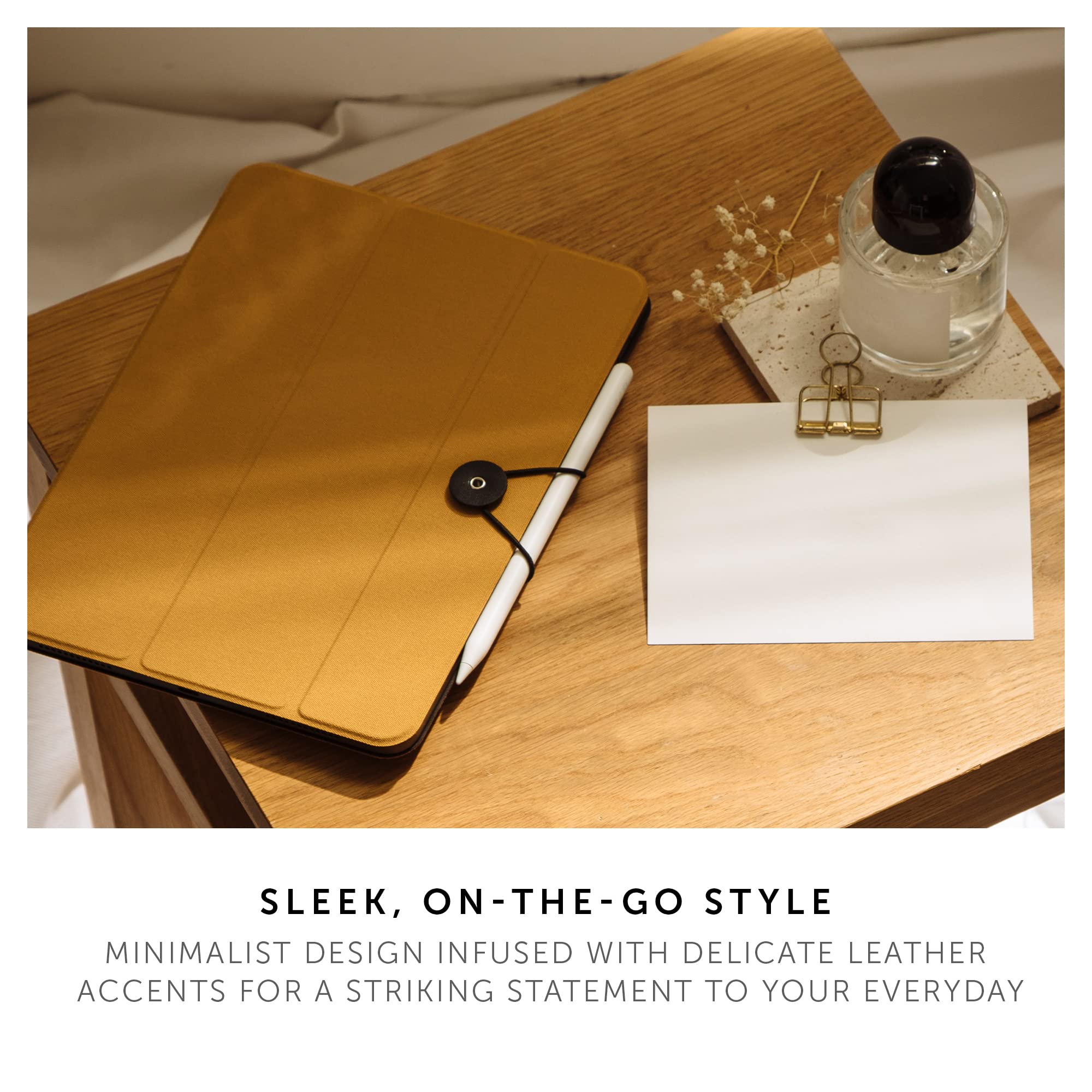 Native Union W.F.A iPad Folio Case - Eco-Friendly Recycled Material Foldable Stand Cover for iPad Air 13