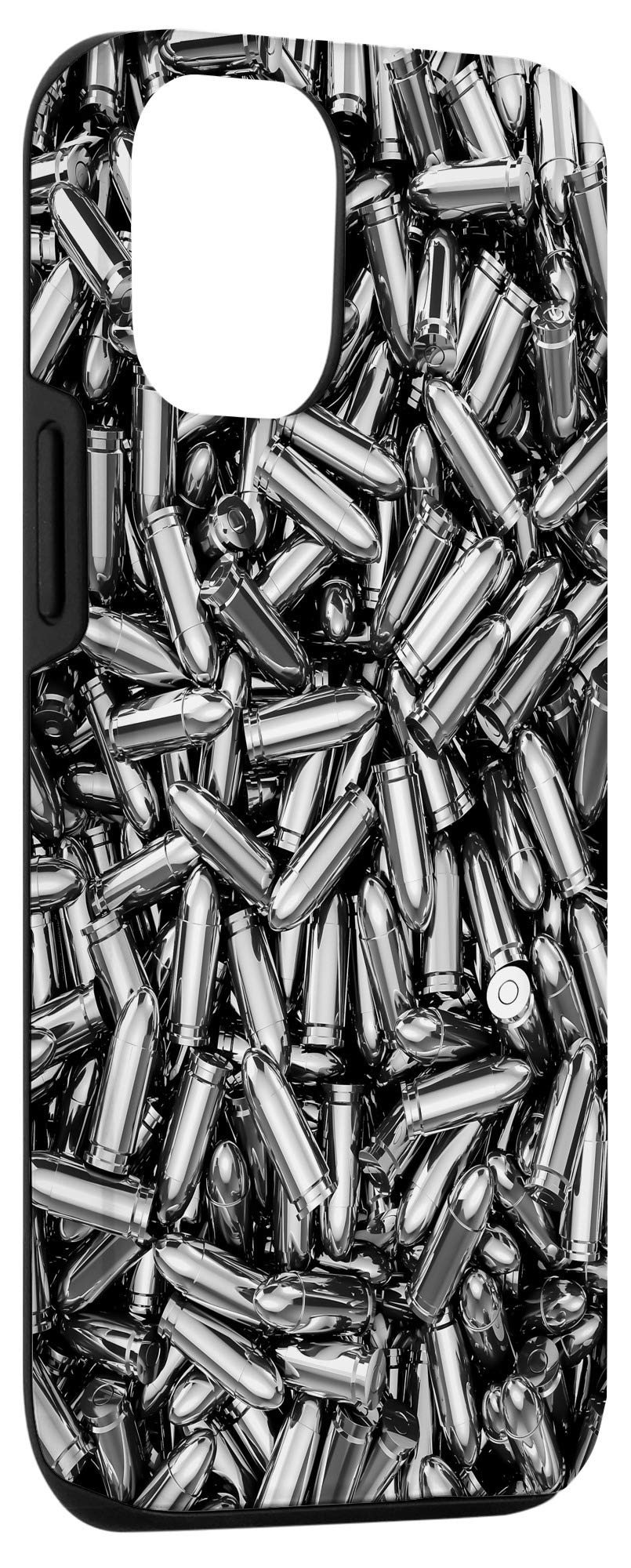 iPhone 12/12 Pro Case - 9mm Bullet Gun Owner Abstract Design | Durable Protective Cover for Shooting Range, Hunting & Outdoor Activities
