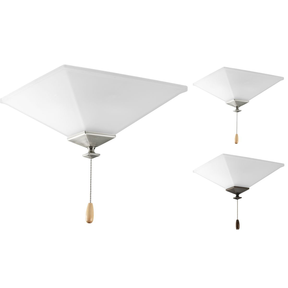 AirPro Universal Two-Light Ceiling Fan Light Kit - Dimmable LED Fixture for Bedroom, Living Room & Outdoor Spaces