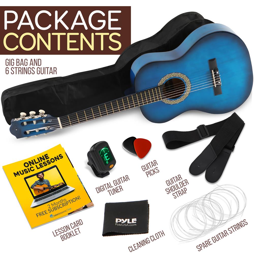 Classical Style 3/4 Scale Acoustic Guitar Kit for Beginners - Perfect for Kids, Students & Travel - DIY Build Your Own Guitar with All Necessary Parts & Tools Included