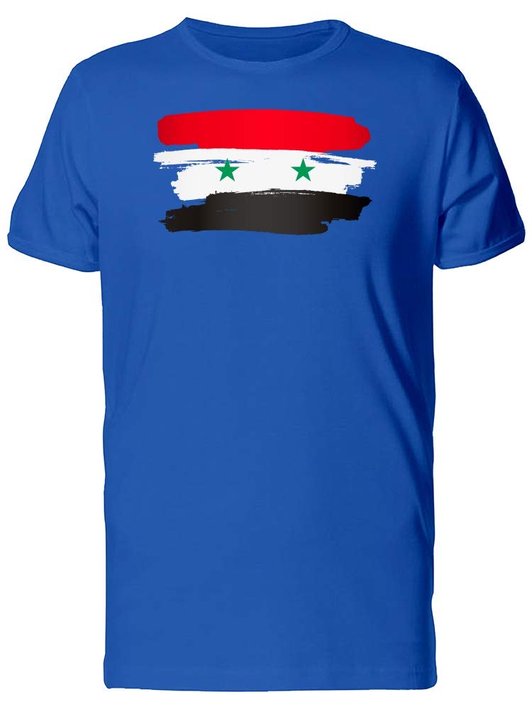 Smartprints Syria Flag Graphic T-Shirt for Men - Patriotic & Stylish Casual Wear for Everyday Outfits & National Pride Events