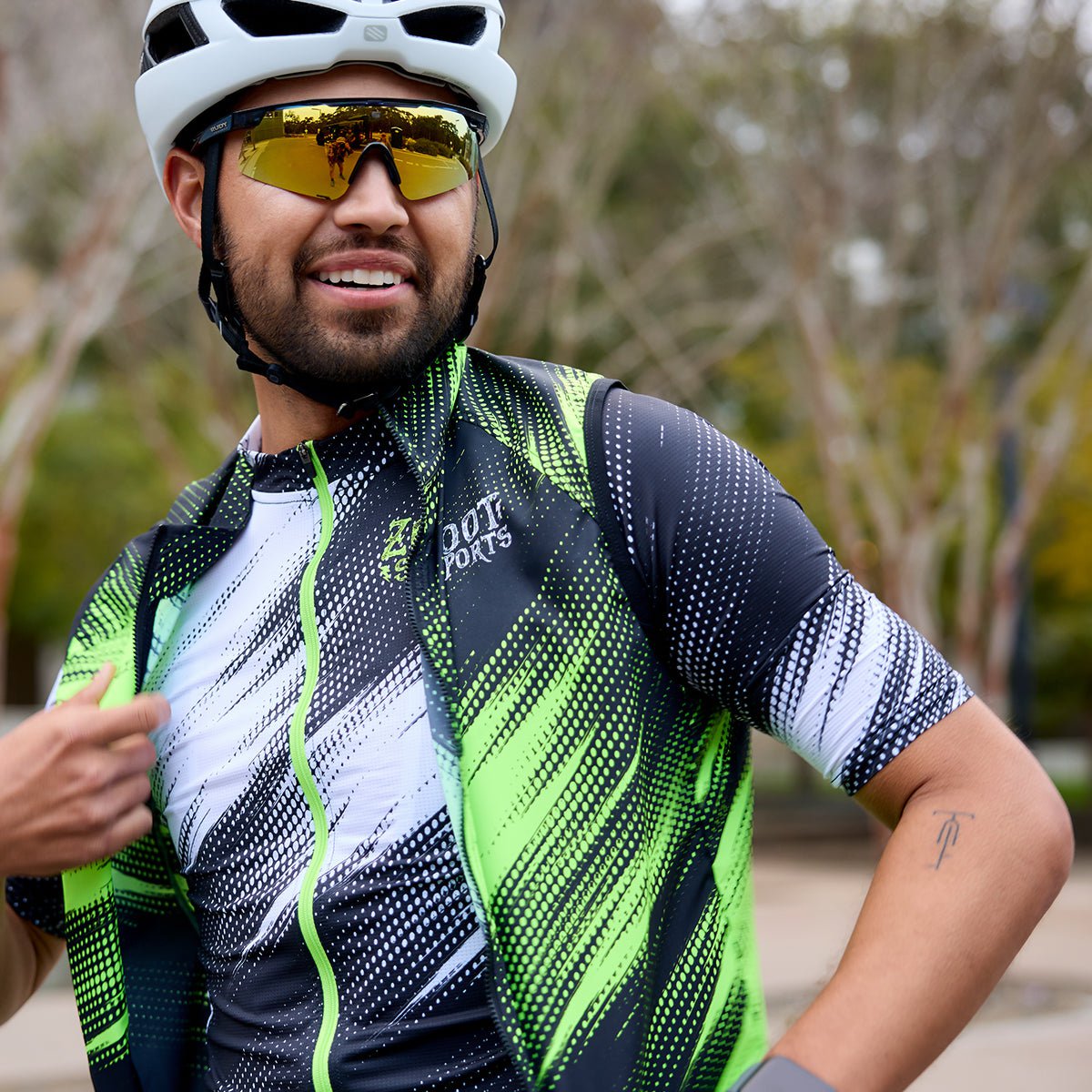 DriftSPEED Men's Cycling Vest - Lightweight Breathable Bike Jersey for Road & Mountain Biking - Perfect for Commuting, Training & Outdoor Sports